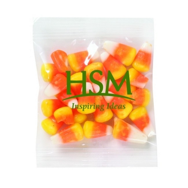 Customized Bags of Candy Corn at Celebration Candy
