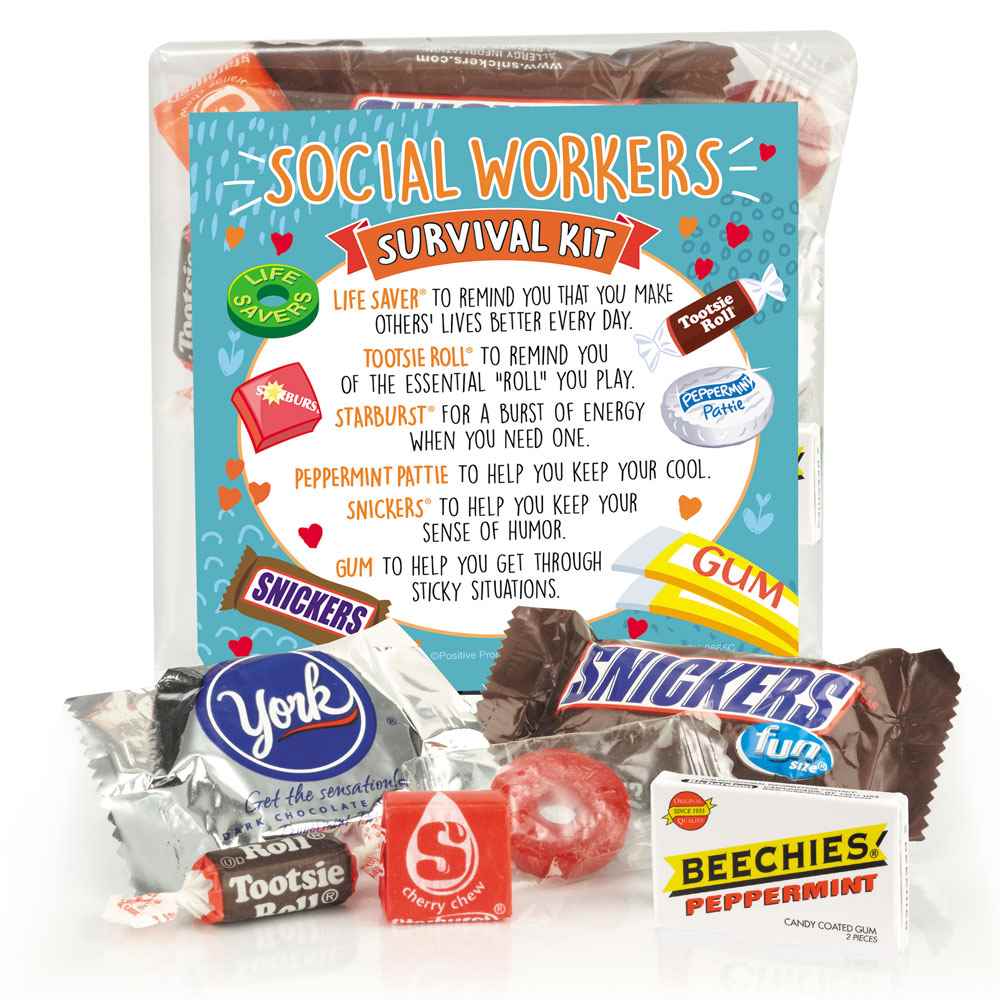 Social Workers Survival Treat Kits at Celebration Candy