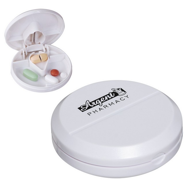 NC Custom: Plastic Bandage Dispenser with Pill Case. Supplied By: Lanco