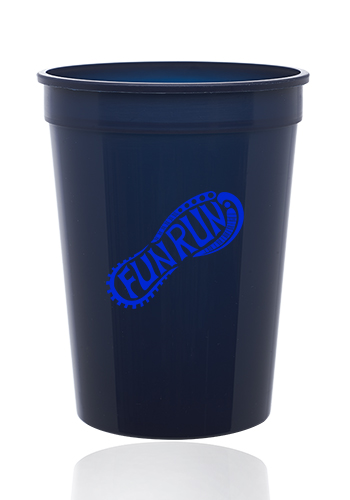 Custom Frosted Plastic Stadium Cups, 50 pack, Promotional Text, Logo, 16 oz.  Shatterproof Flexible Reusable Party Cups, Blue - Yahoo Shopping