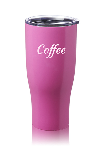 Custom 27 Oz Stainless Steel Grip Travel Mugs