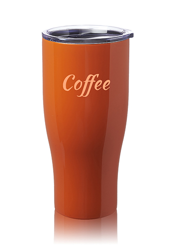 Custom 27 Oz Stainless Steel Grip Travel Mugs