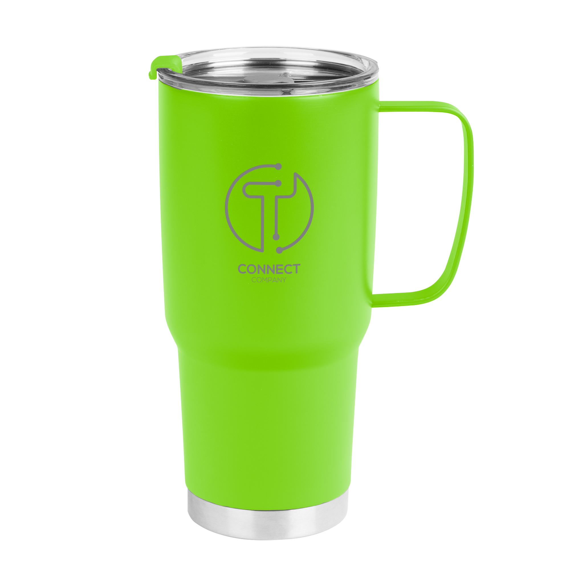 30 oz. lisbon stainless steel tumbler with straw