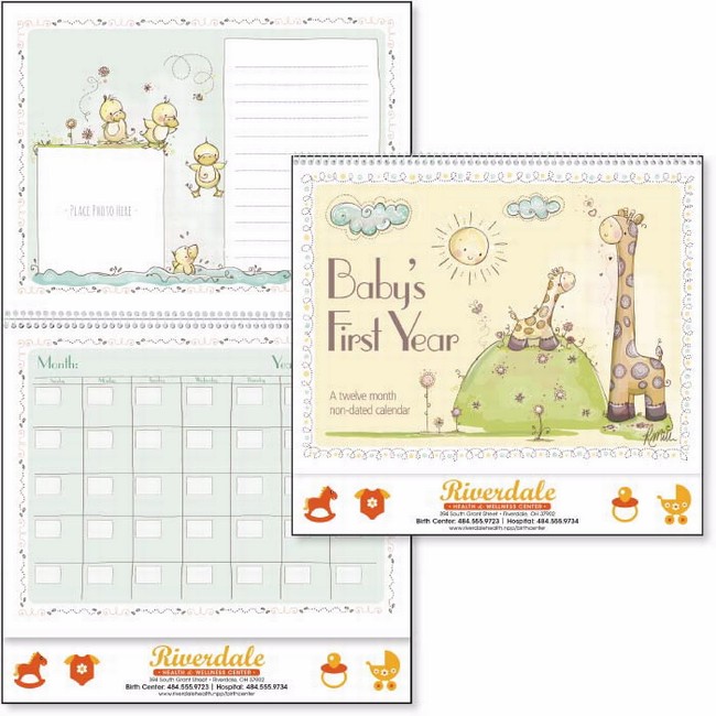 Baby's First Year Calendar