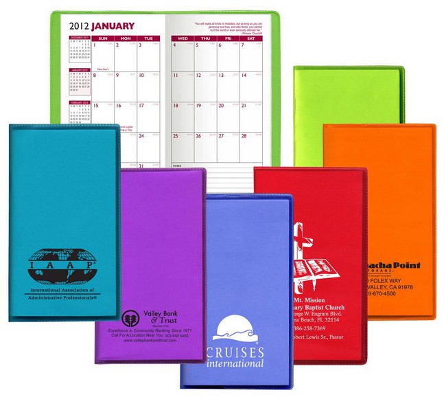 Monthly Pocket Planner with Translucent Cover 2022