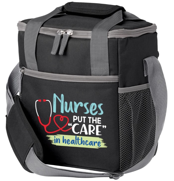 Nurses Put the Care in Healthcare Retractable Badge Holder