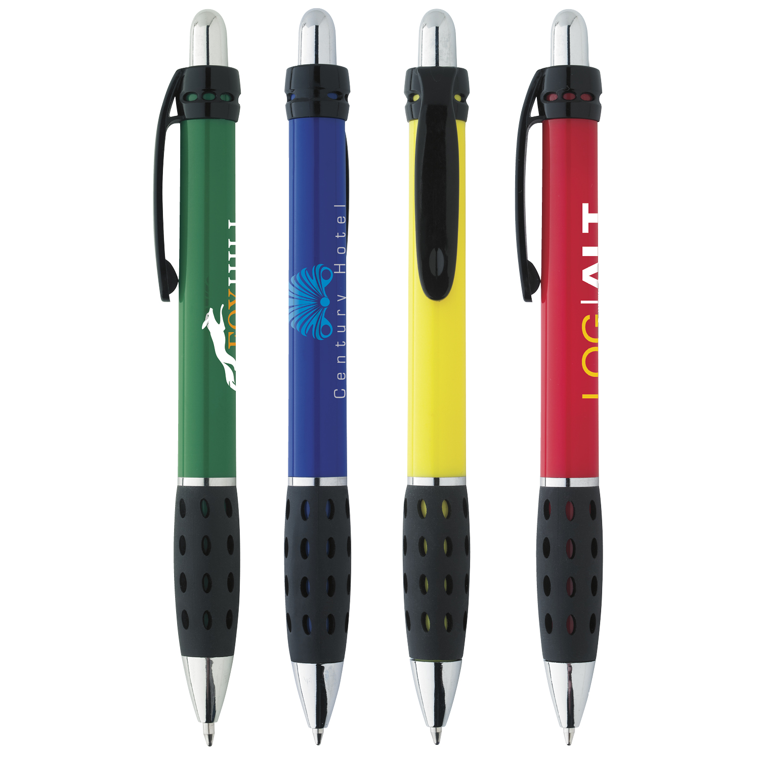 Oval Grip Pen Custom Ink Pens Promos On Time
