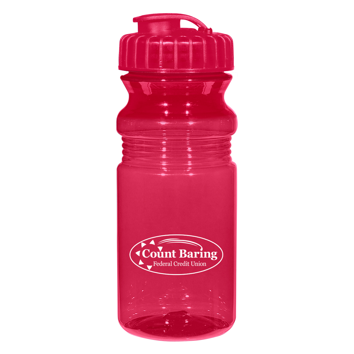 Custom 32 oz. Poly-Clear Plastic Water Bottles