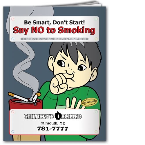 Say NO to Smoking Coloring & Activities Book | Promos On-Time