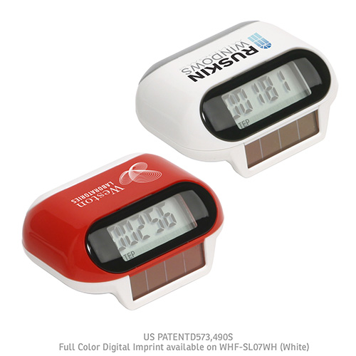 Solar Powered Pedometer Custom Pedometers
