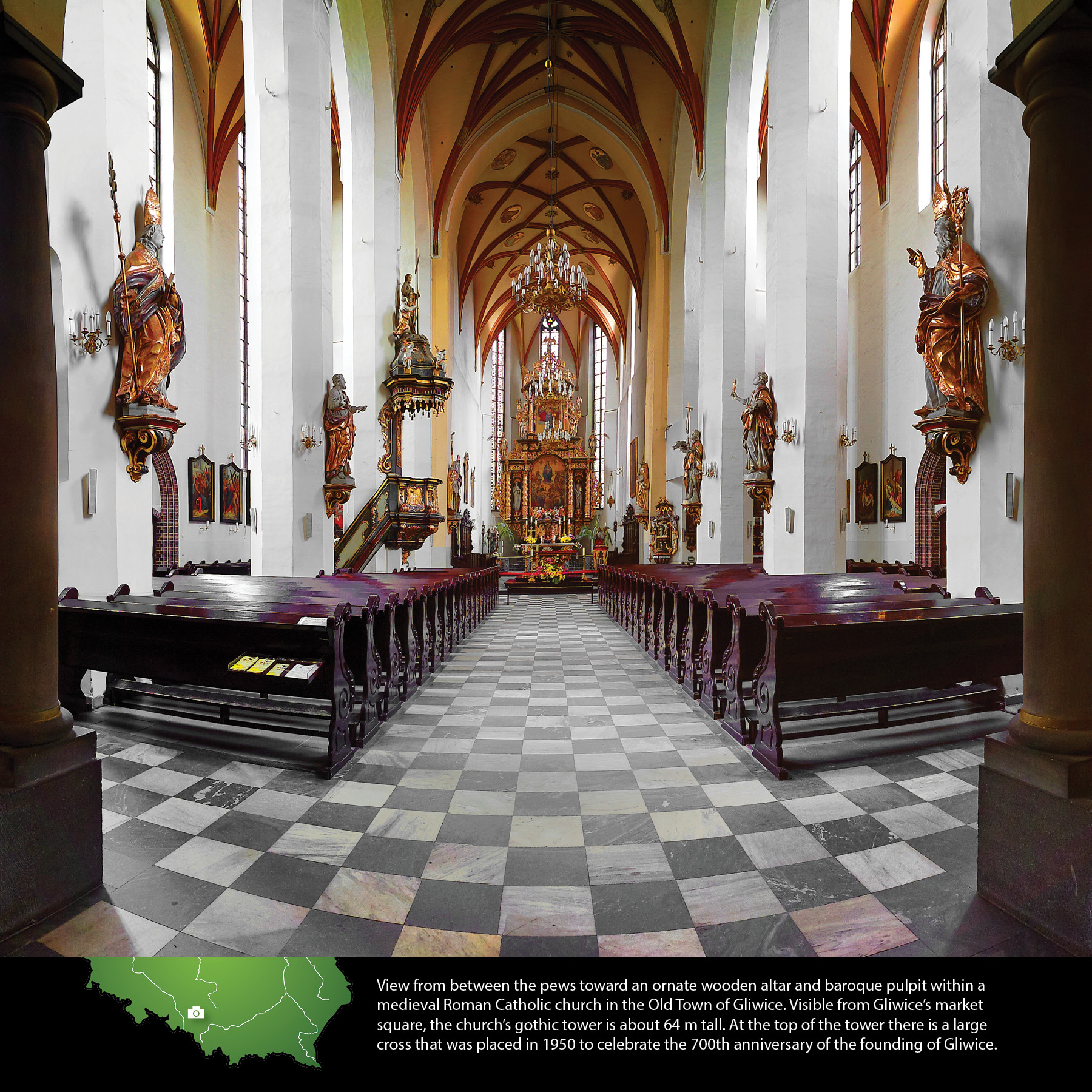 Details about   2020-21 Poland Churches Wall Calendar 11 x 11 16 Months 