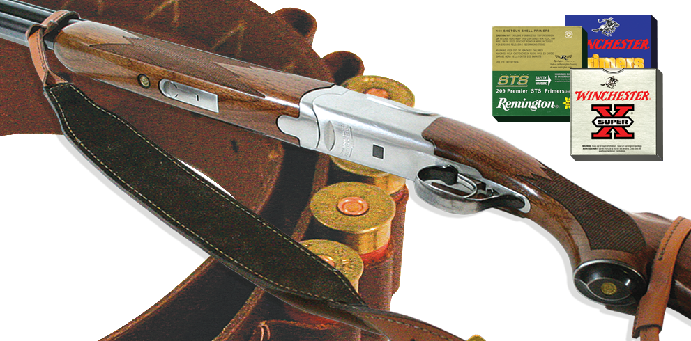 Leather Shotgun Sling for Side by Sides and Over Unders