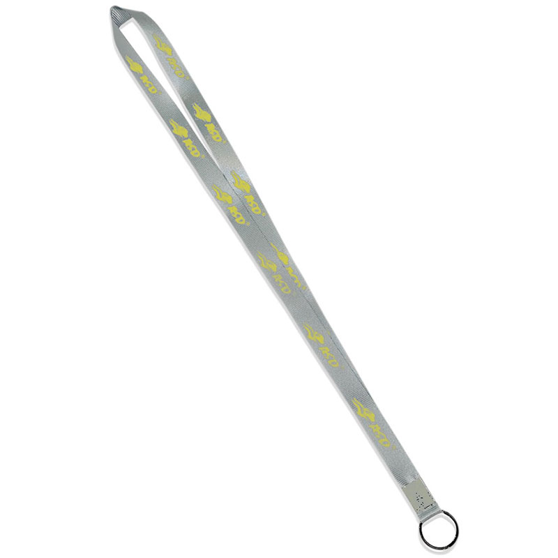 Avery, ASD Single Clip Whistle Lanyard, Gray