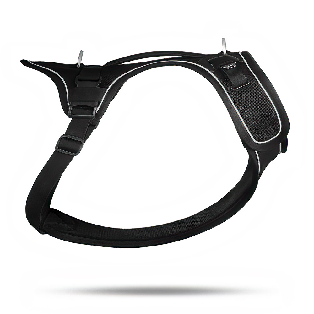 Curli Vest Harness Clasp Air-Mesh Köpek Göğüs Tasması Kırmızı Medium