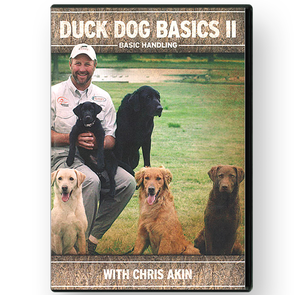 DVD, Duck Dog Basics 2 with Chris Akin by Banded / Avery Sporting Dog