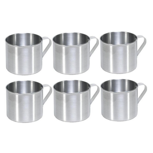 IMUSA Aluminum Drinking Cup Mug 0.7 Quart 6 Pack