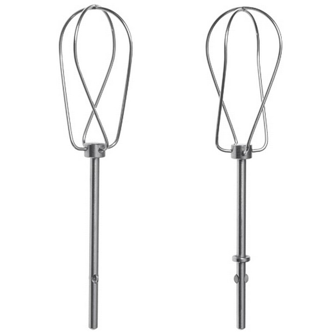 Univen Stainless Steel Dough Hooks Compatible with KitchenAid Hand Mixers  KHM2DH