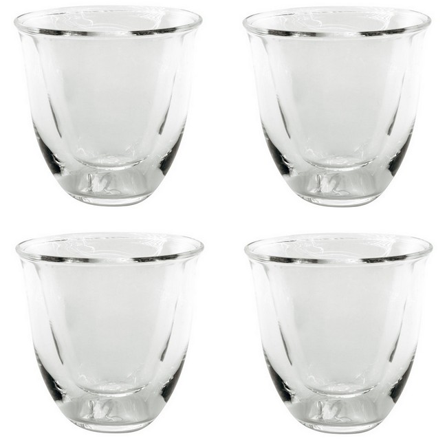 De'Longhi Gift Set 6 Espresso Double Wall Thermal Glasses