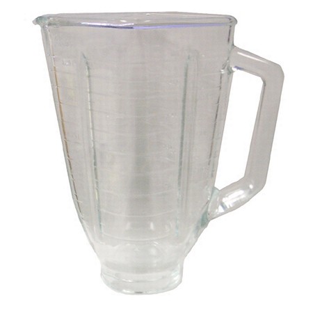 Oster 124461-000-000 Round Glass Blender Jar, 5 Opening