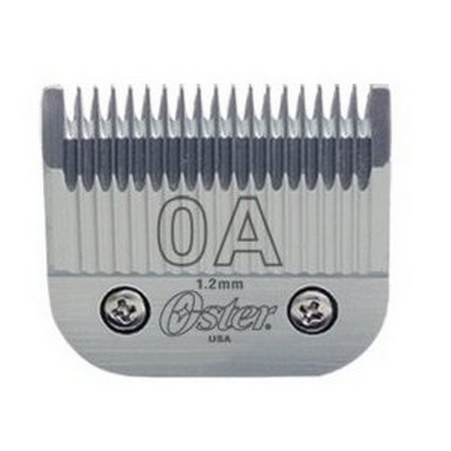 oster dog clipper blade sizes chart
