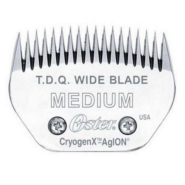 oster dog grooming blade chart