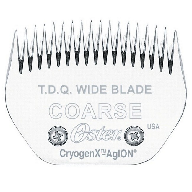 oster a5 blade size chart