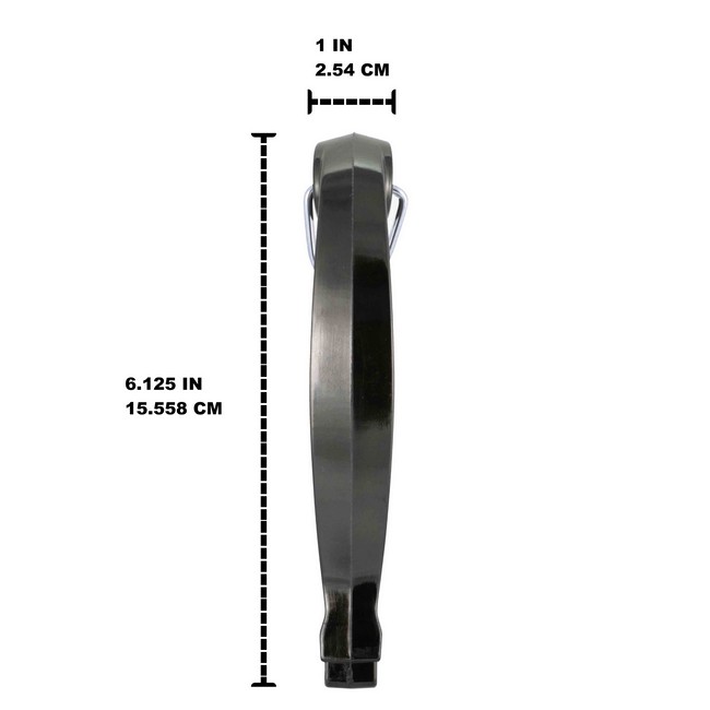 Ersatz-Topfgriff P08-031 (kurz) Für Farberware Saucenpfanne – Inkl. Schraubenschlüsselhaken