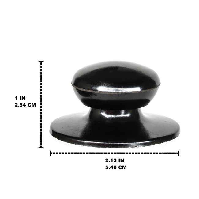 Univen Replacement Bakelite Plastic Pot Handles, Set of 2.