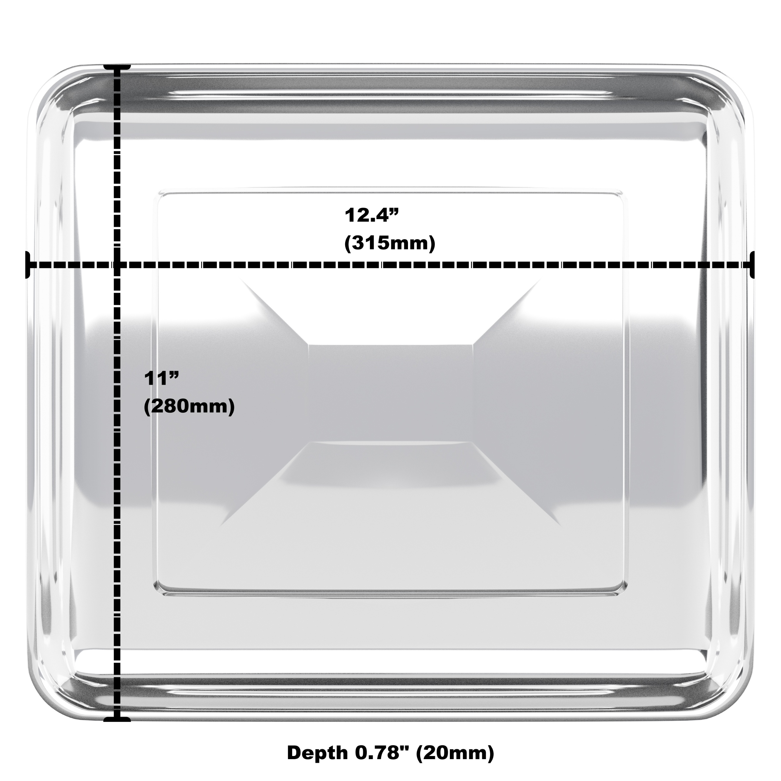 Univen Stainless Steel Baking Tray Pan and Air Fryer Basket Compatible with  Cuisinart Airfryer Oven