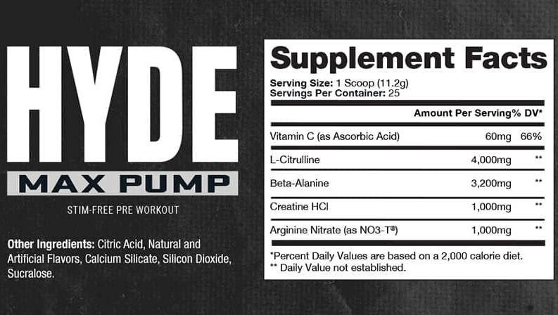 10+ Plasma pump pre workout info