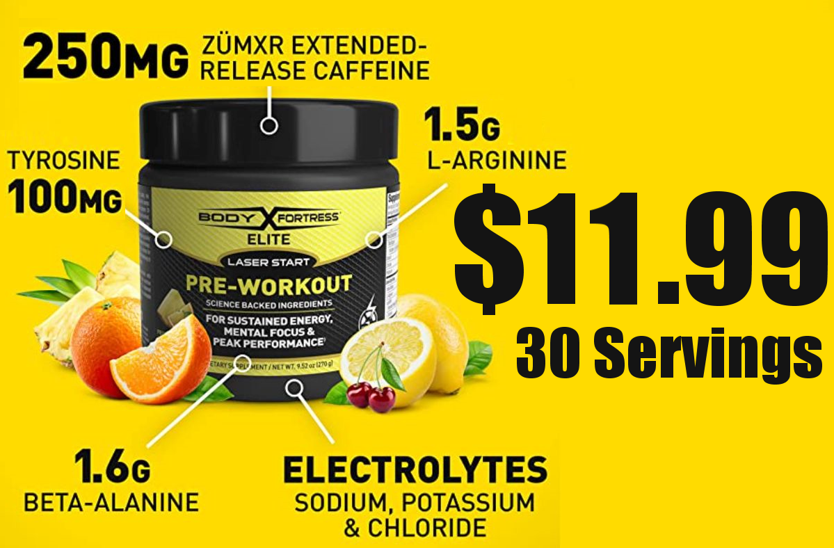 Body Fortress 30 Servings $11.99