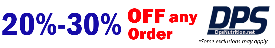20-30% Off Any Order