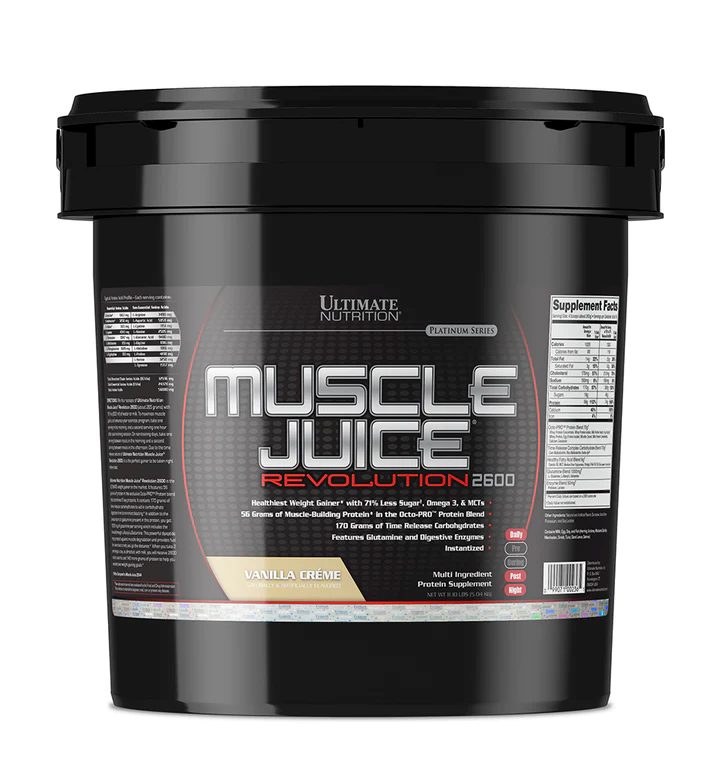 Ultimate Muscle Juice Revolution 2600 Vanilla - 11.1 Lb by Ultimate ...