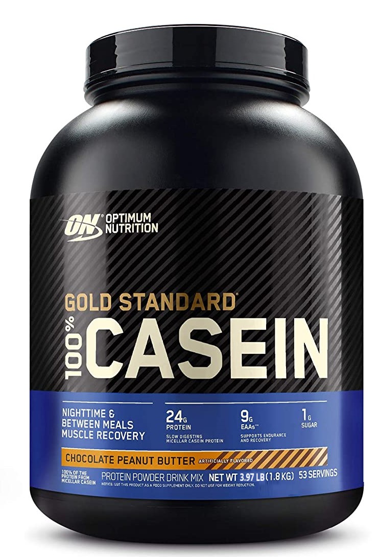 Optimum Nutrition 100 Casein Chocolate Peanut Butter 4 Lb by Optimum