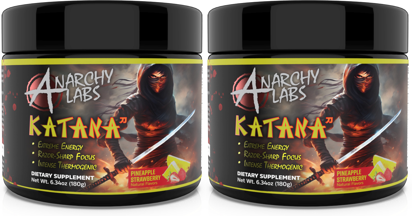 Anarchy Labs Katana Thermogenic Preworkout Pineapple Strawberry