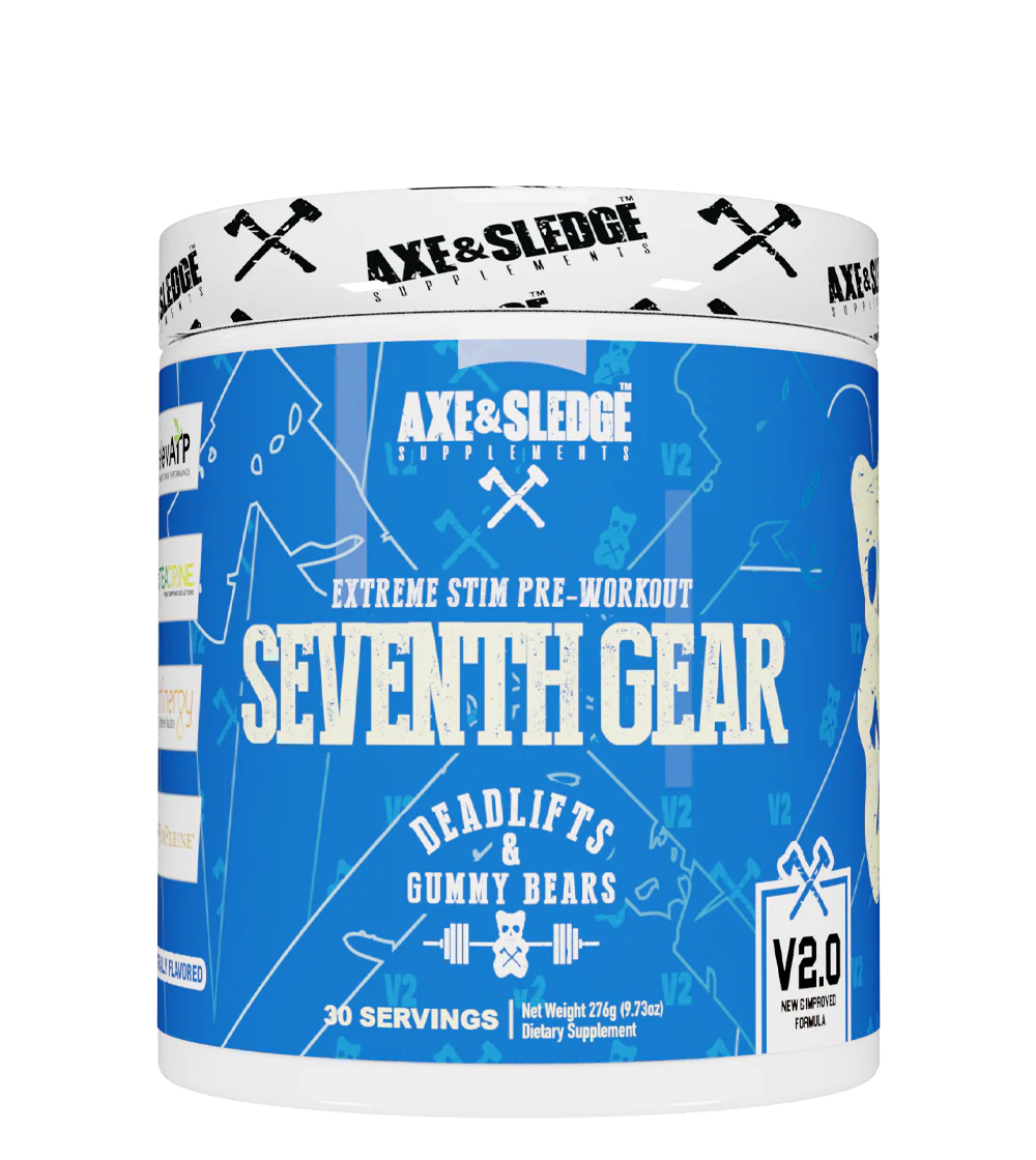 Axe & Sledge Seventh Gear V2.0 PreWorkout Deadlifts & Gummy Bears 30