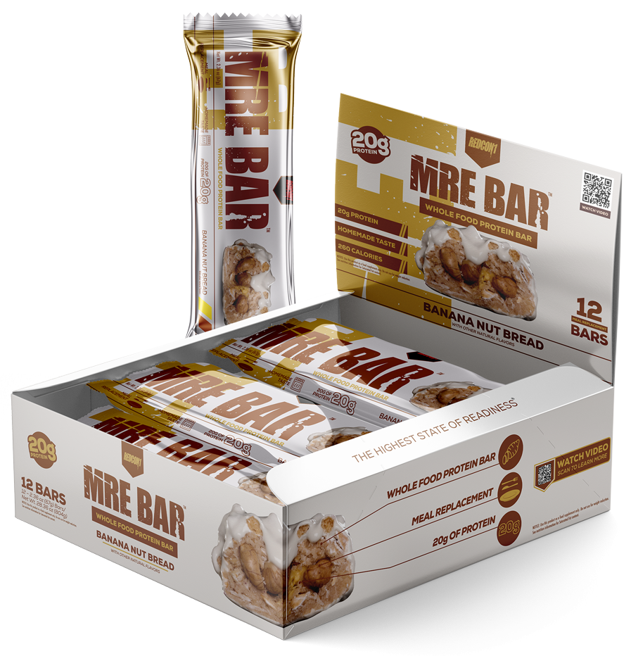 Whole-food-based RYSE Loaded Bar packing 15g of protein in 3 flavors