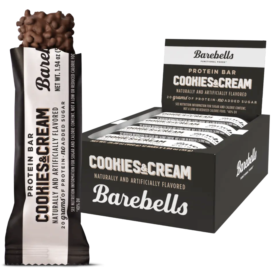 Barebells Protein Bars Cookies & Cream - 12 Bars