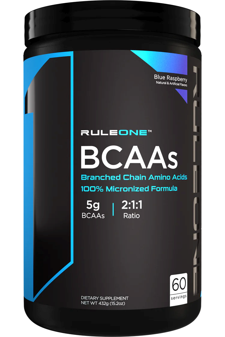 Rule 1 R1 BCAA 60 Servings / Blue Raspberry