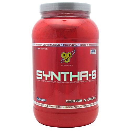 Bsn Syntha-6 Protein Cookies & Cream - 2.91 Lb