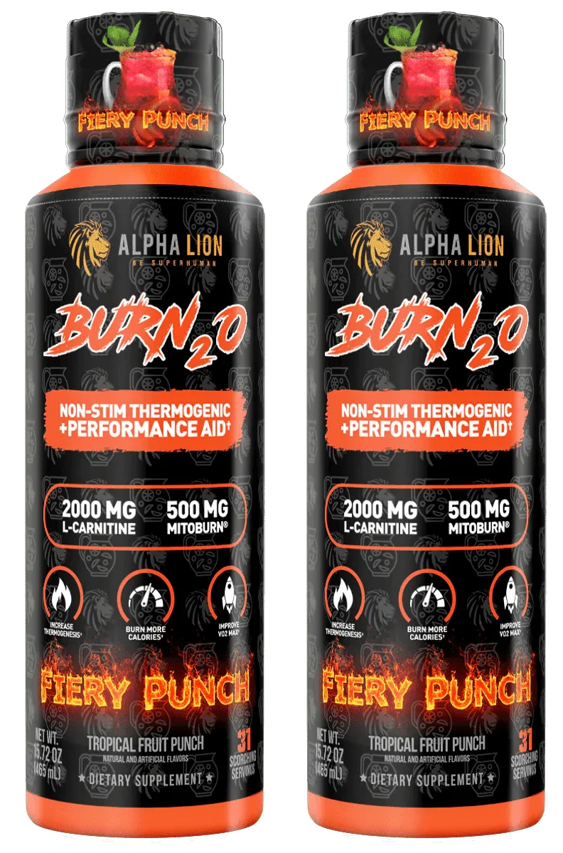 Alpha Lion BURN2O Stim-Free Super Thermogenic Fiery Punch