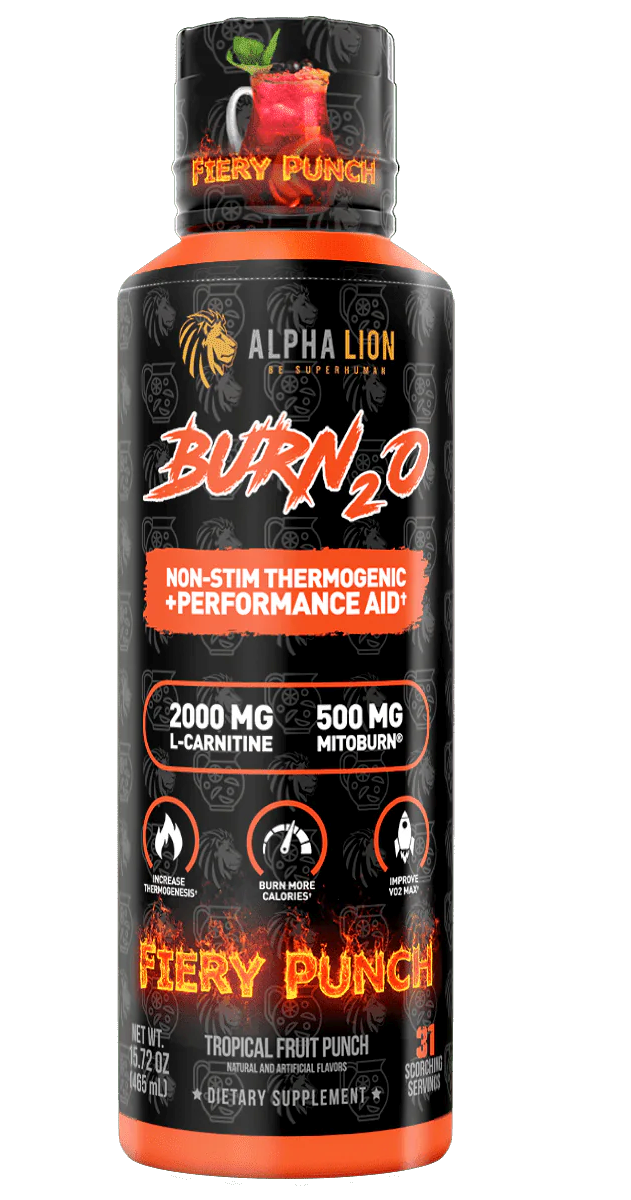 Alpha Lion BURN2O Stim-Free Super Thermogenic Fiery Punch
