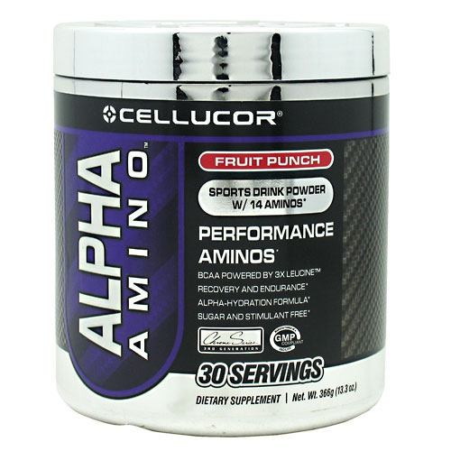 Cellucor Alpha Amino Fruit Punch 30 Servings