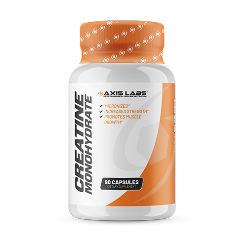 Axis Labs Creatine Monohydrate Capsules 750 Mg 90 Cap 8894