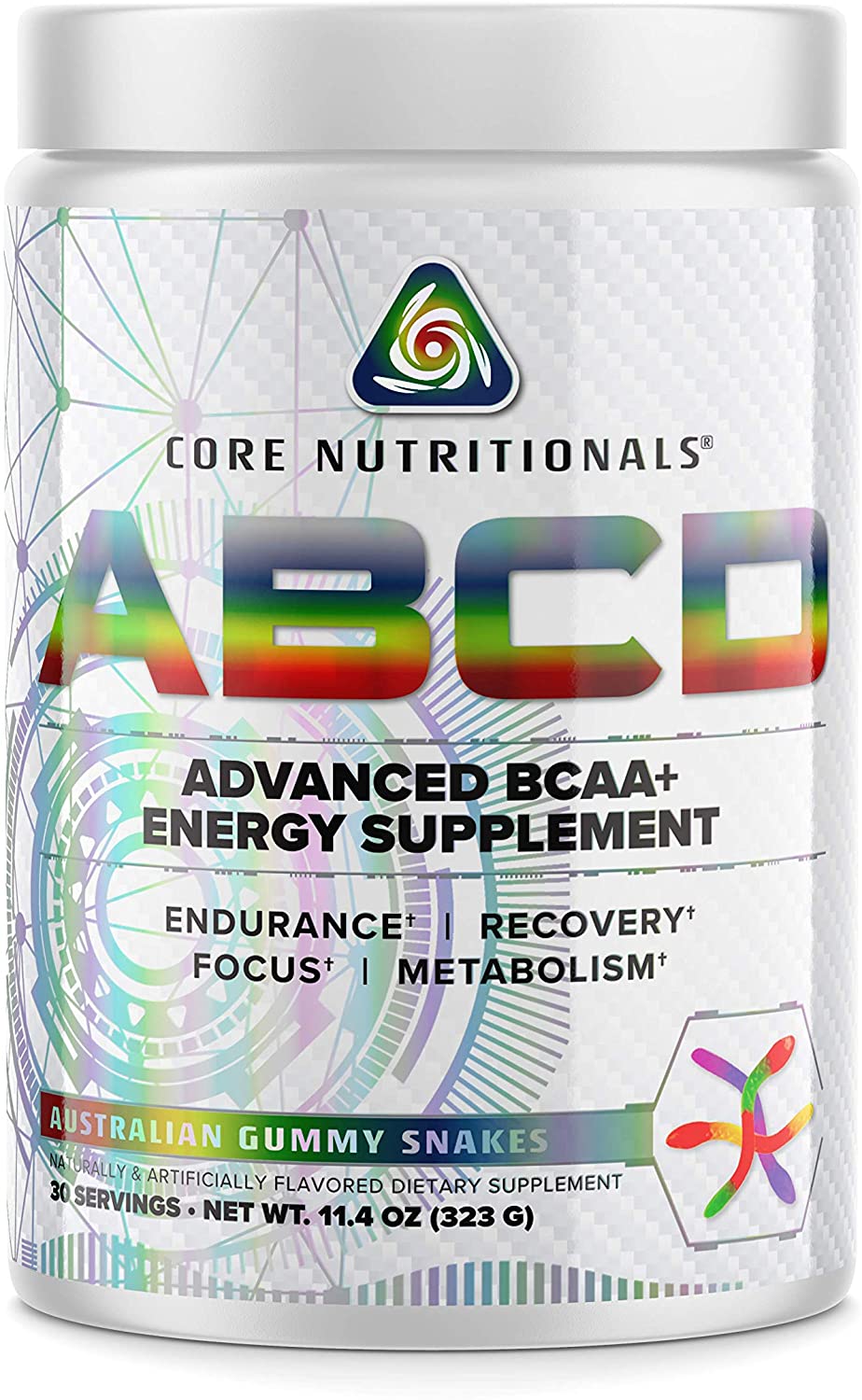 Core Nutritionals ABCD Australian Gummy Snakes 30 Servings
