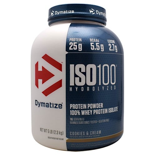 Dymatize ISO 100 Cookies & Cream - 5 Lb