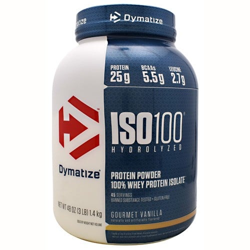 Dymatize ISO 100 Gourmet Vanilla - 3 Lb