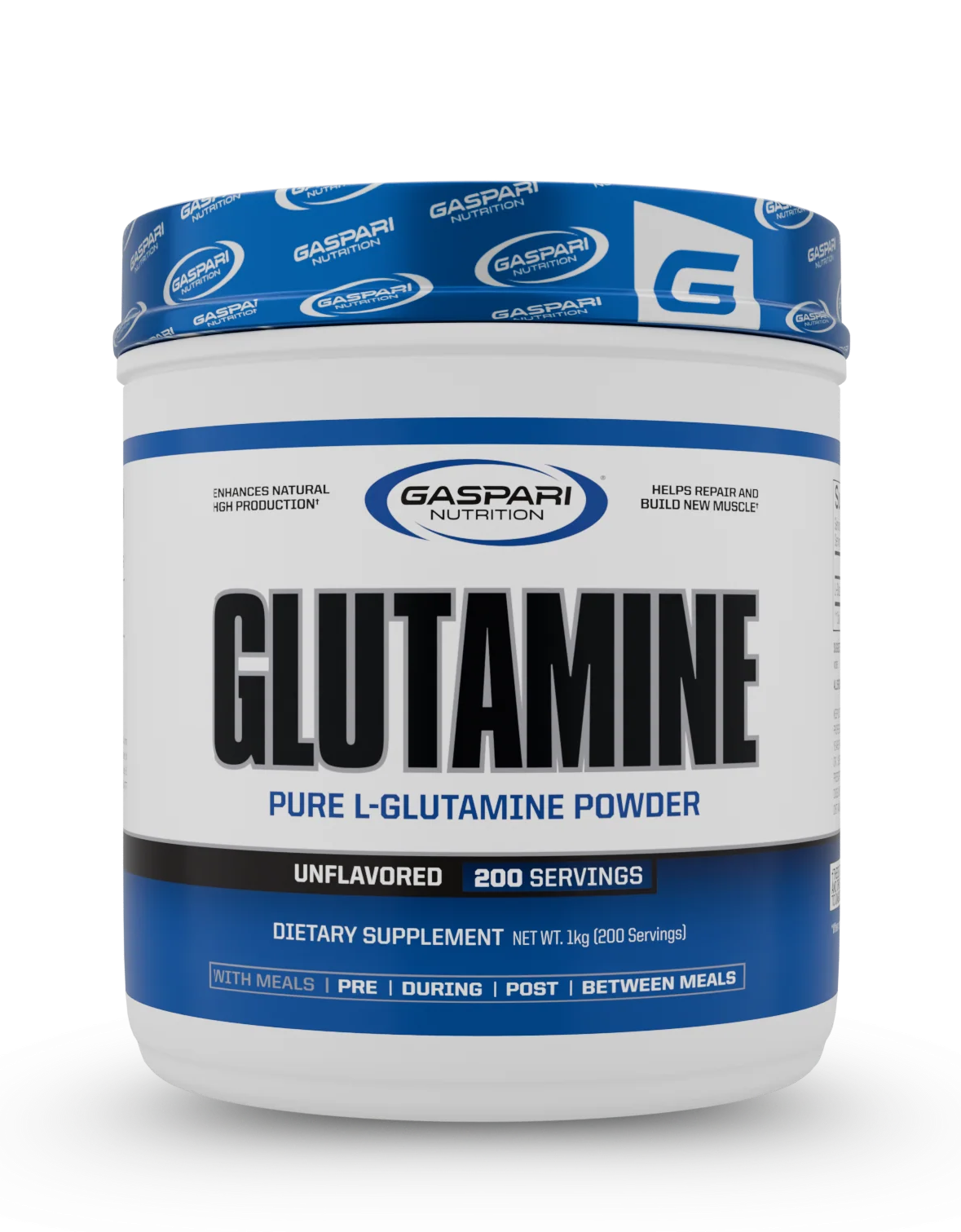 Gaspari Rapper Gaspari Nutrition Glutamine Pure L-Glutamine Powder Unflavored - 1000 ...