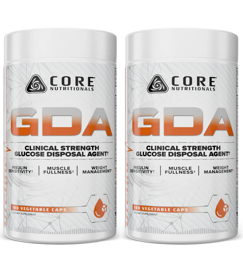 Core Nutritionals GDA - 2 x 180 Capsule Bottles TWINPACK