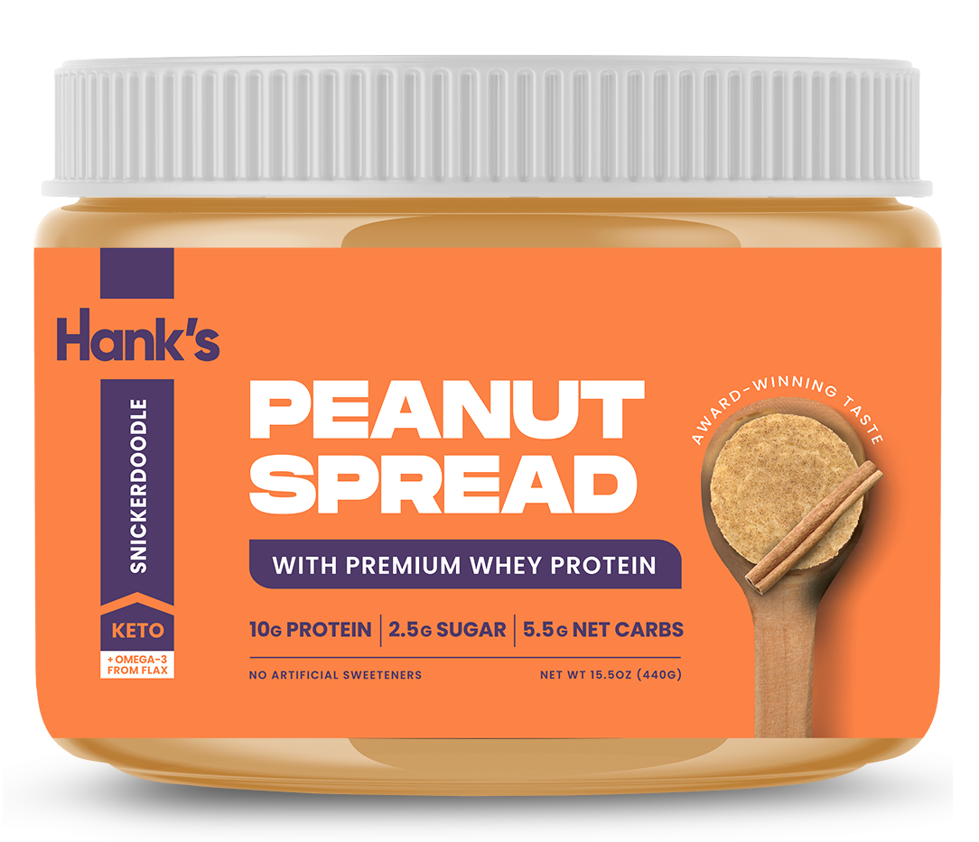 Hank’s Protein Plus Peanut Spread Snickerdoodle 16 oz by Hank's